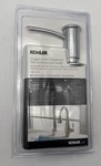 Kohler 1895-C-G Brushed Chrom Soap/ Lotion Dispenser New Factory Sealed. Fixed Price $49.85.