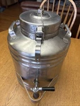 Cecilware Insulated 3+ Gallon Hot Coffee/ Water Dispenser Stainless Navy 1961. Fixed Price $85.00.