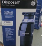 Ge Disposall GFC530N 1/2 Hp Continuous Feed Quick Lock Septic Safe. Fixed Price $58.00.
