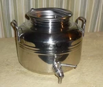 5 Litre Dispenser By Sansone Europa Us Model Inox 18/10 Stainless W/spigot Italy. Fixed Price $63.62.