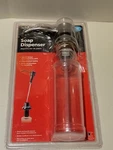 Keeney Chrome Plated Soap And Lotion Dispenser Top Fill Design. Fixed Price $12.50.