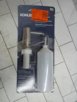 Kohler Purist Soap/lotion Dispenser Vibrant Stainless 35761-VS Open Box. Fixed Price $66.49.