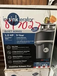 New Insinkerator Evolution Esteem 1 Hp Insulated Food Garbage Disposal. Fixed Price $349.00.