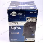 New Insinkerator Power 900 3/4 Hp Garbage Disposal 79969-ISE W/ Ez Connect Cord. Fixed Price $139.99.