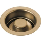 Delta 72030-CZ Basin Waste Gold Drop-in Kitchen Disposal Flange Stopper Read. Fixed Price $40.00.