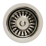 3 1/2" Waste Disposer Trim With Matching Basket Strainer. Fixed Price $71.50.