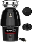 New! Tecasa Power Corded 3/4-HP Continuous Feed Garbage Disposal 3-BOLT Mounting. Fixed Price $139.99.