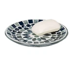 Mosaic Sea Collection - Soap Dish Multi Jewel, Silver, Black. Fixed Price $14.99.