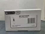 Delta Trinsic RP100734AR Deck Mount Metal Soap Dispenser Arctic Stainless. Fixed Price $40.99.