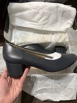 Marc Joseph New York Broad Street Pump Color Navy Napa Leather Size 8. Fixed Price $35.00.