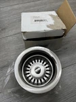 Whitehaus WH202 Nickel 3-1/2" Basket Strainer. Fixed Price $64.99.
