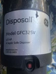 GFC325V 1/3 Hp Garbage Disposal Safe For Septic System Kitchen Unit. Fixed Price $60.00.