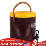 2.91 Gallon Fast Flow Water Jug Ice Dispenser Insulated Beverage Cooler. Fixed Price $57.46.