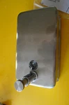 New Asi 0343 Vertical Stainless Steel Liquid Soap Dispenser Nib 40 Oz. Fixed Price $19.99.