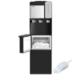 Water Dispenser With Ice Maker Function, Top Loading Hot & Cold Cooler. Fixed Price $224.99.