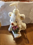 Vintage Teddy Bear Lotion/soap Dispenser Albert's Price Co. Nj. Fixed Price $15.00.