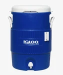 Igloo 5 Gal Seat Top Water Jug With Cup Dispenser. Fixed Price $56.75.