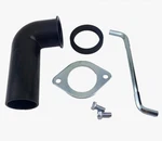 Insinkerator Badger Elbow Kit 73130 Tailpipe, Flange, Bolts Gasket & Wrench New. Fixed Price $10.75.