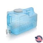 Arrow Home Products 756 Clear 3 Gallon Beverage Dispenser W/ White Top 4/CS. Fixed Price $69.00.