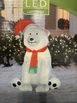 Holiday Living 3.5-FT Lighted Bear Christmas Inflatable. Fixed Price $27.99.