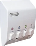Classic Shower Dispenser 4 Chamber Wall Mount Shampoo And Soap. Fixed Price $62.49.
