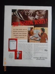 1936 General Electric Company Cleveland Ohio Dishwasher Garbage Disposal Ad. Fixed Price $9.29.