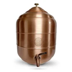 5 Gallon Countertop Pure Copper Water Dispenser Pot Ss Faucet American Ayurveda. Fixed Price $324.99.
