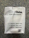 Clear Choice Soap Dispenser 230155 White. Fixed Price $10.00.