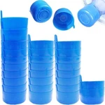 30 Pcs Water Bottle Caps Reusable Gallon Snap Lid Drinking Primo Non Spil. Fixed Price $12.35.