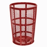 Witt Industries EXP-52P-RD 48 Gallon Outdoor Metal Trash Container Red. Fixed Price $265.69.