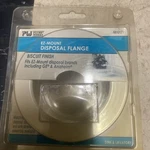 Plumb Works Ez Mount Disposal Flange. #6810171. Old Stock. Biscuit Finish. Fixed Price $25.00.