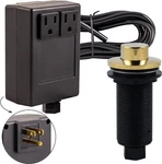 New Westbrass Sink Top Waste Disposal Air Switch And Dual Outlet Control Box. Fixed Price $39.99.