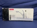 Delta Signature Single Handle Pullout Chrome Kitchen Sink Faucet 470-PROMO-DST. Fixed Price $145.00.
