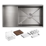 New Kohler K-3760-NA Stages 33 Single Basin Under-mount 16-GAUGE Stainless Steel. Fixed Price $2807.26.