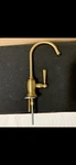 Newport Brass Jacobean Satin Bronze Cold Water Dispenser Faucet High Arc Lever. Fixed Price $370.00.