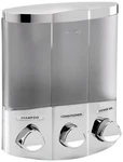Better Living Products 76344-1 Euro Series Trio 3-CHAMBER Soap And Dispenser,. Fixed Price $45.74.