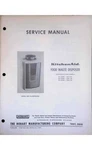 Kitchenaid Food Waste Disposer Service Manual KWI-100 KWC-100 KWF-100 1970. Fixed Price $20.99.