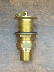 Proplus Solid Brass Bar Sink Drain W/ Stopper Fits 1-1/4" Hole, 1" Mpt Reducer. Fixed Price $26.99.