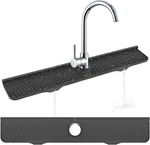 32"X 5.5" Sink Splash Mat, Longer Silicone Faucet Guard,. Fixed Price $21.88.