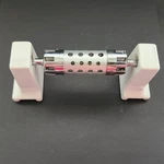 Vtg Mcm White Porcelain Ceramic Wall Mount Toilet Paper Holder W/roller Hardware. Fixed Price $14.95.
