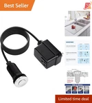 Garbage Disposal Air Switch Stainless Steel 3.5 Inch Push Button Food Waste D.... Fixed Price $41.97.
