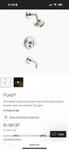 Rite-temp Bath Shower Trim Kit With Push-button Diverter Cross Handle. Fixed Price $800.00.