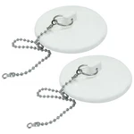 Pack Heavy Duty Drain Plugs, Rubber Tub Stopper Fits 1.5" - 2" Kitchen Sink.... Fixed Price $15.76.