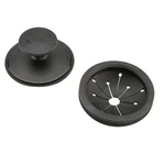 Moen 1025 Ez Mount Garbage Disposal Stopper & Splash Guard Black. Fixed Price $5.99.