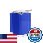 Gedy Rainbow Square Countertop Soap Dispenser Blue RA80-05. Fixed Price $97.31.