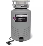 New Turbogrind 1/2 Hp. Continuous Feed Garbage Disposal Glacier Bay W/power Cord. Fixed Price $59.99.