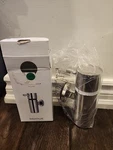 Blomus Areo Wall-mounted Soap Dispenser Matt Stainless Steel 68814. Fixed Price $43.50.