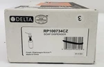Delta Trinsic Champagne Bronze Pump Soap Dispenser RP100734CZ Kitchen Sink 2D5. Fixed Price $64.99.