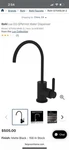 Rohl & Perrin Rowe Hot Water Dispenser Faucet Tank Filter Brass Nickel. Fixed Price $399.00.