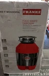 Franke FWDJ125 Continuous Feed 1-1/4 Hp Waste Disposer With Grinding System, New. Fixed Price $165.00.